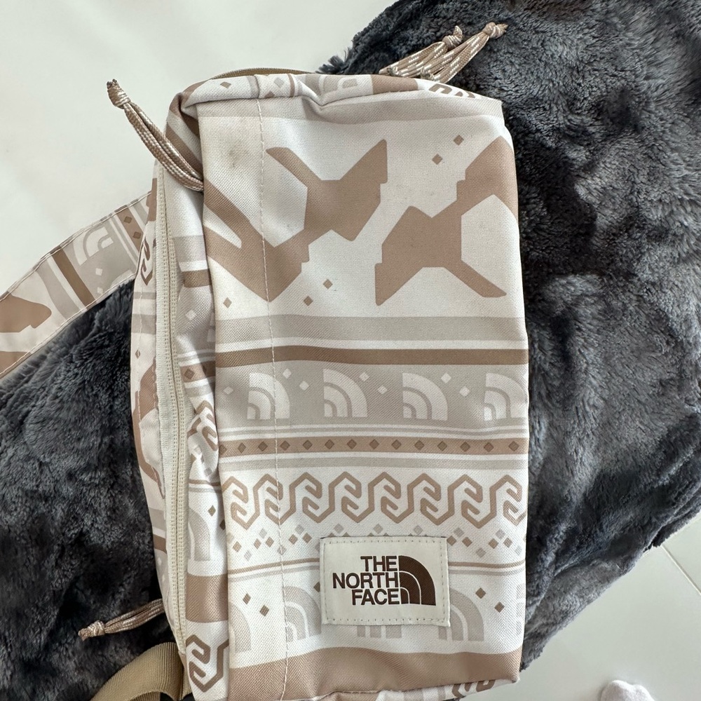 The North Face Tan Geometric Backpack